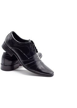 Buty męskie wizytowe 201 czarne ze sklepu butyolivier w kategorii Buty eleganckie męskie - zdjęcie 162372014
