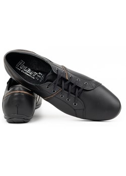 Buty męskie skórzane C25 czarne ze sklepu butyolivier w kategorii Półbuty męskie - zdjęcie 162374972