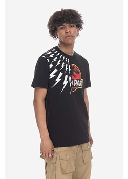 Neil Barett t-shirt bawełniany kolor czarny z nadrukiem PBJT141.U533S-1141 ze sklepu PRM w kategorii T-shirty męskie - zdjęcie 162380614