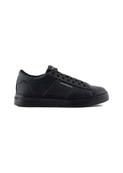 Emporio Armani sneakersy skórzane kolor czarny X4X570 XN840 K001 ze sklepu ANSWEAR.com w kategorii Buty sportowe męskie - zdjęcie 162389640