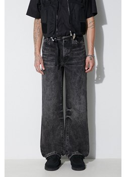 032C jeansy wide leg męskie kolor czarny FW23.W.3011 ze sklepu PRM w kategorii Jeansy męskie - zdjęcie 162390661