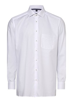 Andrew James Koszula męska Mężczyźni Regular Fit Bawełna biały wypukły wzór tkaniny ze sklepu vangraaf w kategorii Koszule męskie - zdjęcie 162394333