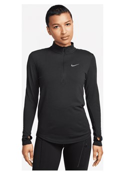 Damska koszulka z długim rękawem z wełny do biegania Nike Dri-FIT Swift - Czerń ze sklepu Nike poland w kategorii Bluzki damskie - zdjęcie 162395221