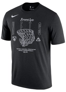 T-shirt męski Nike NBA Brooklyn Nets Courtside Max90 - Czerń ze sklepu Nike poland w kategorii T-shirty męskie - zdjęcie 162395222