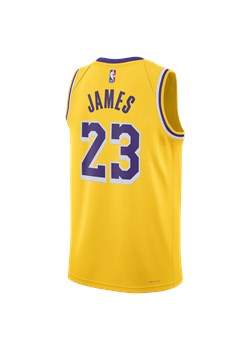 Koszulka męska Nike Dri-FIT NBA Swingman Los Angeles Lakers Icon Edition - Żółty ze sklepu Nike poland w kategorii T-shirty męskie - zdjęcie 162395391