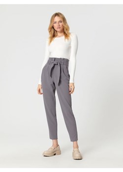Sinsay - Spodnie eleganckie - szary ze sklepu Sinsay w kategorii Spodnie damskie - zdjęcie 162410652