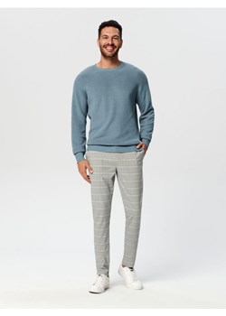 Sinsay - Sweter w prążki - niebieski ze sklepu Sinsay w kategorii Swetry męskie - zdjęcie 162410661