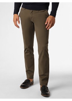 BRAX Spodnie Mężczyźni Bawełna trzcinowy jednolity ze sklepu vangraaf w kategorii Spodnie męskie - zdjęcie 162413150