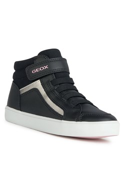 Sneakersy Geox J Gisli Girl J364NC 05410 C9999 S Black ze sklepu eobuwie.pl w kategorii Półbuty dziecięce - zdjęcie 162413370