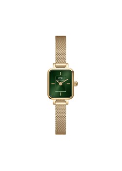Zegarek Daniel Wellington Quadro Mini Evergold DW00100653 Gold/Gold ze sklepu eobuwie.pl w kategorii Zegarki - zdjęcie 162413653