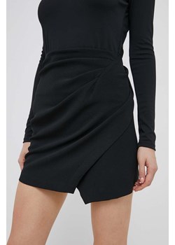 Sisley spódnica kolor czarny mini ołówkowa ze sklepu ANSWEAR.com w kategorii Spódnice - zdjęcie 162416671