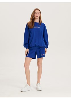 Reserved - Bluza oversize - niebieski ze sklepu Reserved w kategorii Bluzy damskie - zdjęcie 162425944