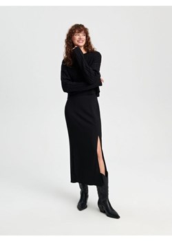 Sinsay - Sweter z ozdobnym splotem - czarny ze sklepu Sinsay w kategorii Swetry damskie - zdjęcie 162488283