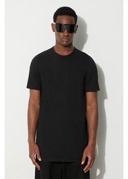 Rick Owens t-shirt bawełniany kolor czarny gładki ze sklepu PRM w kategorii T-shirty męskie - zdjęcie 162489553