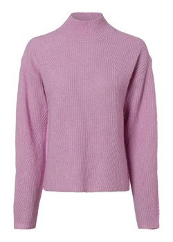 BOSS Orange Sweter damski z dodatkiem alpaki Kobiety Sztuczne włókno różowy jednolity ze sklepu vangraaf w kategorii Swetry damskie - zdjęcie 162495530