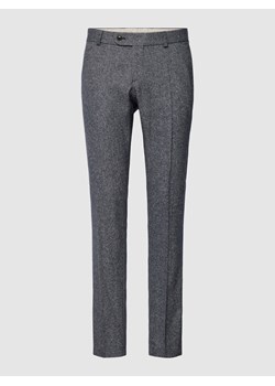 Spodnie do garnituru z delikatnym tkanym wzorem model 'Tomte' ze sklepu Peek&Cloppenburg  w kategorii Spodnie męskie - zdjęcie 162498090