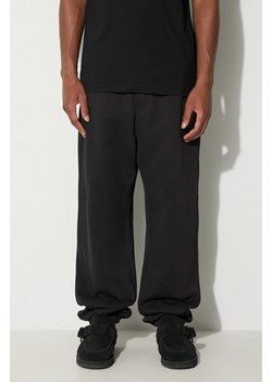 Y-3 spodnie dresowe bawełniane kolor czarny gładkie ze sklepu PRM w kategorii Spodnie męskie - zdjęcie 162501523