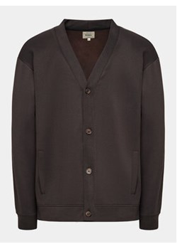 Redefined Rebel Kardigan 223113 Czarny Regular Fit ze sklepu MODIVO w kategorii Swetry męskie - zdjęcie 162503471
