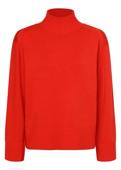 Tommy Hilfiger Sweter damski Kobiety Wełna czerwony jednolity ze sklepu vangraaf w kategorii Swetry damskie - zdjęcie 162505083