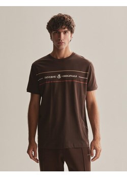 Koszulka RETRO TEE C. Brąz S ze sklepu Diverse w kategorii T-shirty męskie - zdjęcie 162508700