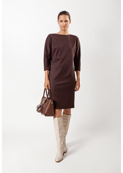 Sukienka w czekoladowym kolorze ze sklepu Molton w kategorii Sukienki - zdjęcie 162510930