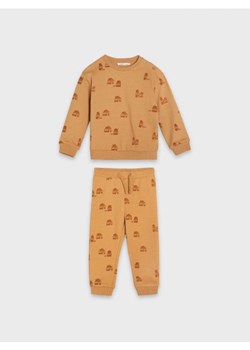 Sinsay - Komplet: bluza i spodnie - brązowy ze sklepu Sinsay w kategorii Dresy dla niemowlaka - zdjęcie 162512872