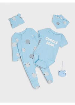 Sinsay - Komplet niemowlęcy - błękitny ze sklepu Sinsay w kategorii Komplety niemowlęce - zdjęcie 162512874