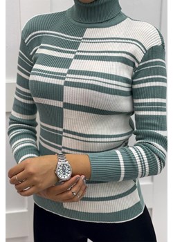 Bluzka damska HEMALA MINT ze sklepu Ivet Shop w kategorii Swetry damskie - zdjęcie 162515012