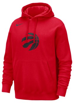 Męska bluza z kapturem NBA Nike Toronto Raptors Club - Czerwony ze sklepu Nike poland w kategorii Bluzy męskie - zdjęcie 162515013