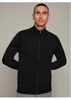Matinique Kardigan 30204879 Czarny Regular Fit ze sklepu MODIVO w kategorii Swetry męskie - zdjęcie 162517104