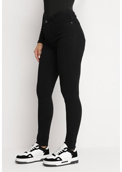 Czarne Jeansy Skinny Podkreślające Nogi Trilles ze sklepu Born2be Odzież w kategorii Jeansy damskie - zdjęcie 162518661