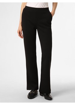 Marie Lund Spodnie Kobiety czarny jednolity ze sklepu vangraaf w kategorii Spodnie damskie - zdjęcie 162524403