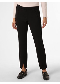 Marie Lund Spodnie Kobiety czarny jednolity ze sklepu vangraaf w kategorii Spodnie damskie - zdjęcie 162524412