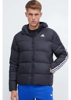 adidas kurtka puchowa męska kolor czarny zimowa ze sklepu ANSWEAR.com w kategorii Kurtki męskie - zdjęcie 162526220