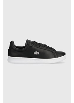 Lacoste sneakersy skórzane CARNABY PRO 123 1 SFA kolor czarny 45SFA0082 ze sklepu ANSWEAR.com w kategorii Buty sportowe damskie - zdjęcie 162526373