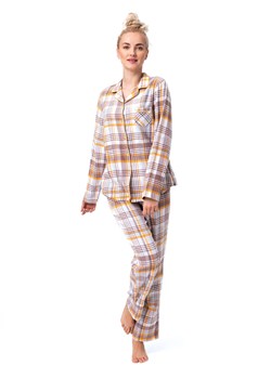 Flanelowa klasyczna piżama - S ze sklepu PH KEY Sp. z o.o.  w kategorii Piżamy damskie - zdjęcie 162530104