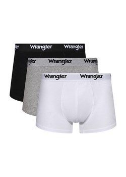 Wrangler 3-pack bawełniane bokserki męskie Masson, Kolor biało-szaro-czarny, Rozmiar M, Wrangler ze sklepu Primodo w kategorii Majtki męskie - zdjęcie 162533144