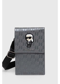 Karl Lagerfeld pokrowiec na telefon kolor szary ze sklepu ANSWEAR.com w kategorii Etui - zdjęcie 162544621