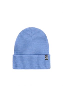 Cropp - Niebieska czapka beanie - niebieski ze sklepu Cropp w kategorii Czapki zimowe damskie - zdjęcie 162556424