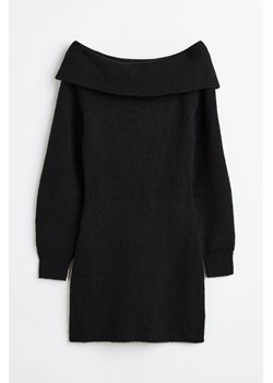 H & M - Sukienka bodycon z odkrytymi ramionami - Czarny ze sklepu H&M w kategorii Sukienki - zdjęcie 162560030