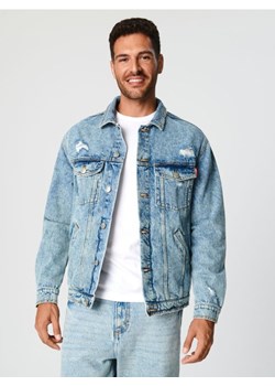 Sinsay - Kurtka jeansowa - niebieski ze sklepu Sinsay w kategorii Kurtki męskie - zdjęcie 162573574