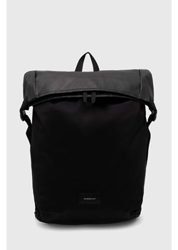 Sandqvist plecak Alfred kolor czarny duży gładki SQA2284 ze sklepu PRM w kategorii Plecaki - zdjęcie 162574520