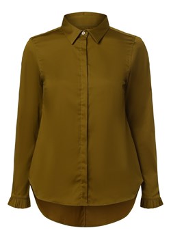 MOS MOSH Bluzka damska Kobiety oliwkowy jednolity ze sklepu vangraaf w kategorii Koszule damskie - zdjęcie 162575561