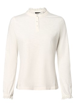 zero Bluzka damska Kobiety Bawełna biały jednolity ze sklepu vangraaf w kategorii Bluzki damskie - zdjęcie 162575594