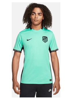 Męska koszulka piłkarska Nike Dri-FIT Atlético Madryt 2023/24 Stadium (wersja trzecia) - Zieleń ze sklepu Nike poland w kategorii T-shirty męskie - zdjęcie 162578032