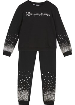Bluza dziewczęca + spodnie dresowe (2 części) ze sklepu bonprix w kategorii Dresy dziewczęce - zdjęcie 162592620