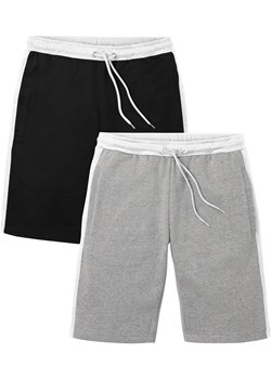 Bermudy dresowe (2 pary) ze sklepu bonprix w kategorii Spodenki męskie - zdjęcie 162599892