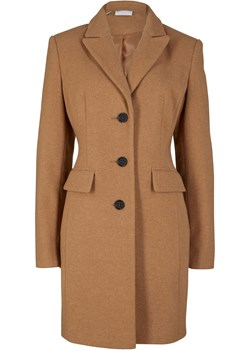 Płaszcz wełniany z włoskiego materiału ze sklepu bonprix w kategorii Płaszcze damskie - zdjęcie 162615023