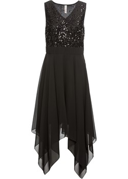 Sukienka wieczorowa z cekinami ze sklepu bonprix w kategorii Sukienki - zdjęcie 162615541