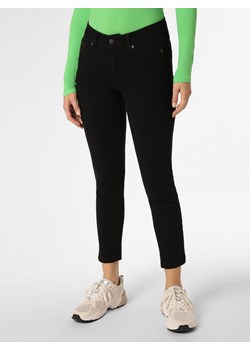 Cambio Spodnie Kobiety Bawełna czarny jednolity ze sklepu vangraaf w kategorii Spodnie damskie - zdjęcie 162627250